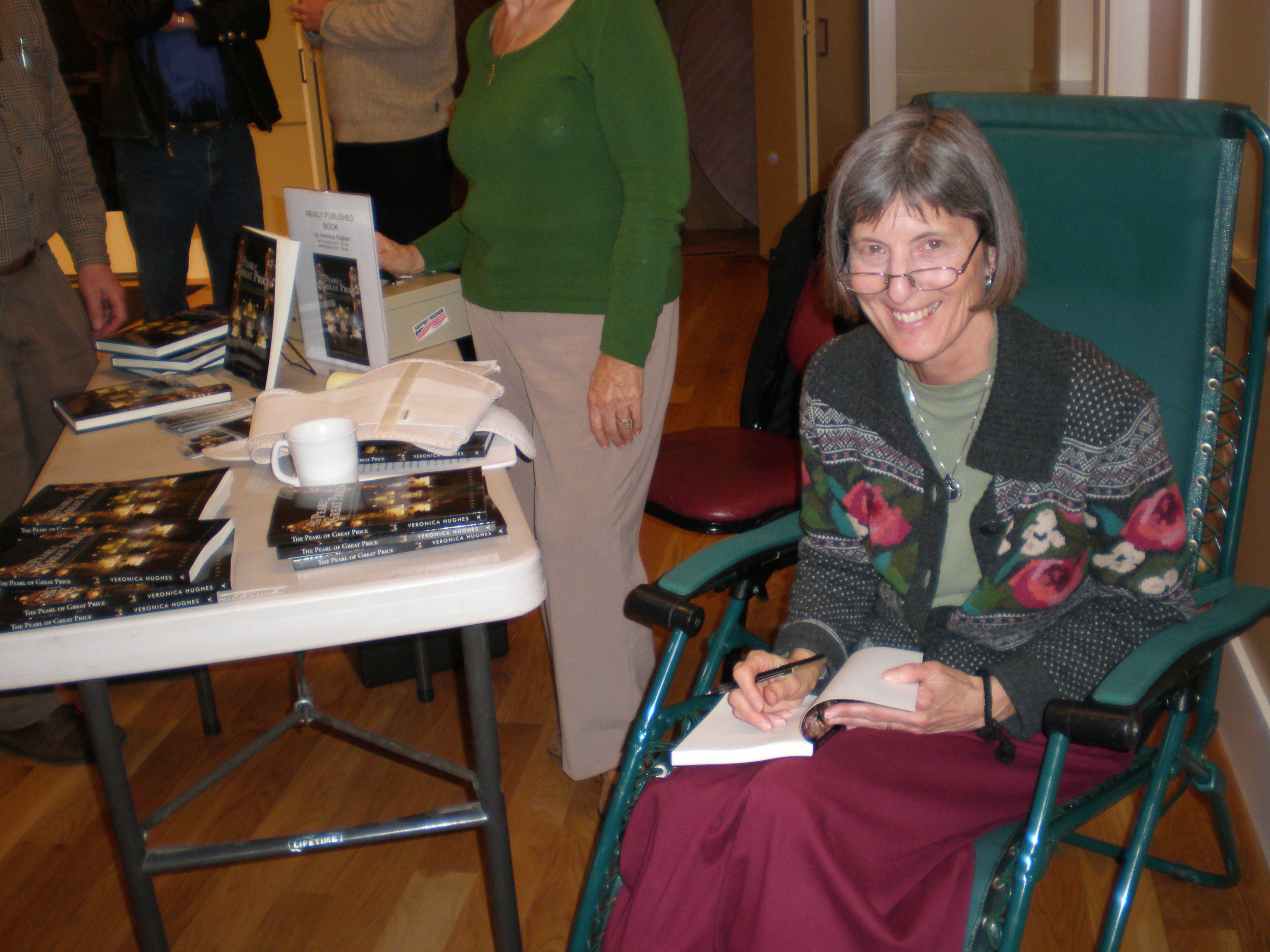 Veronica - St. Seraphim Book Signing